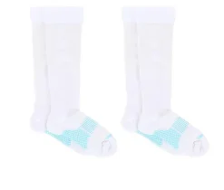 Copper Fit 2 Pack Women's Energy Over Calf Crew Socks