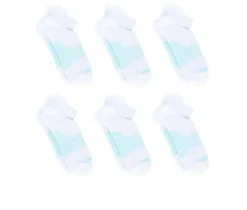 Copper Fit 6 Pack Women's Energy Low Cut Socks