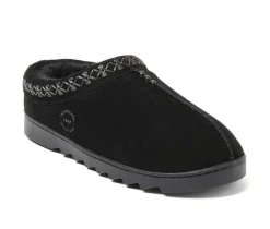 Dearfoams Doreen Suede Clog Slippers