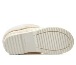 Dearfoams Hannah Festive Knit Clog Slippers