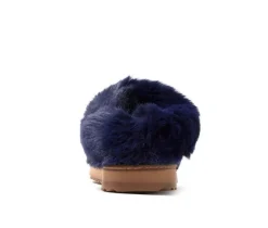 Dearfoams Hannah Festive Knit Clog Slippers
