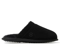 Dearfoams Kirk Suede Scuff Slippers