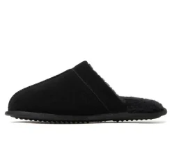 Dearfoams Kirk Suede Scuff Slippers