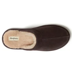 Dearfoams Kirk Suede Scuff Slippers