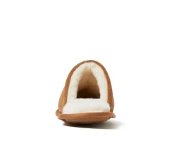 Dearfoams Kirk Suede Scuff Slippers
