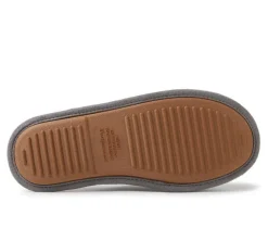Dearfoams Men's Papa Bear Teddy Scuff Slippers