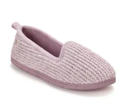 Dearfoams Rachel Marled Closed Back Slippers