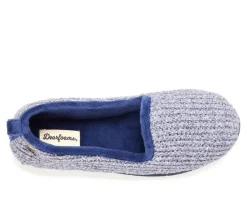 Dearfoams Rachel Marled Closed Back Slippers