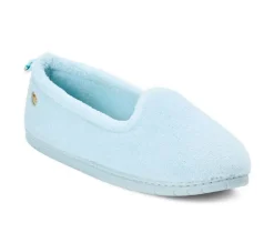 Dearfoams Rachel Velour Closed Back Slippers