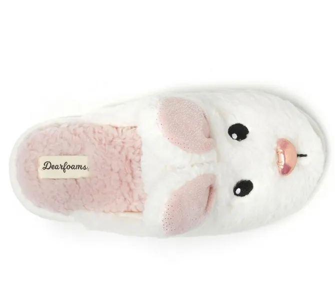Dearfoams Shay Holiday Scuff Slippers