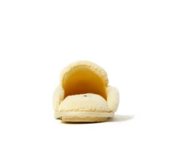 Dearfoams Teddy Heart Scuff Slippers