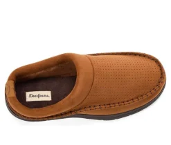 Dearfoams Thompson Microsuede Moc Toe Clog Slippers