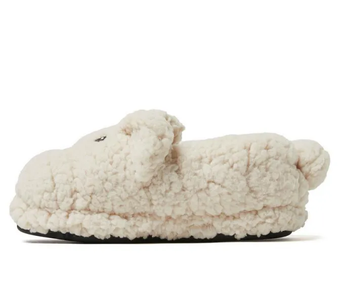 Dearfoams Toddler & Little Kid Emery Kids Critter Closed Back Slippers