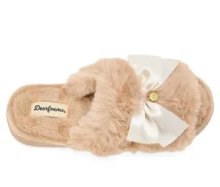 Dearfoams Women's Bianca Pile Slide Slippers