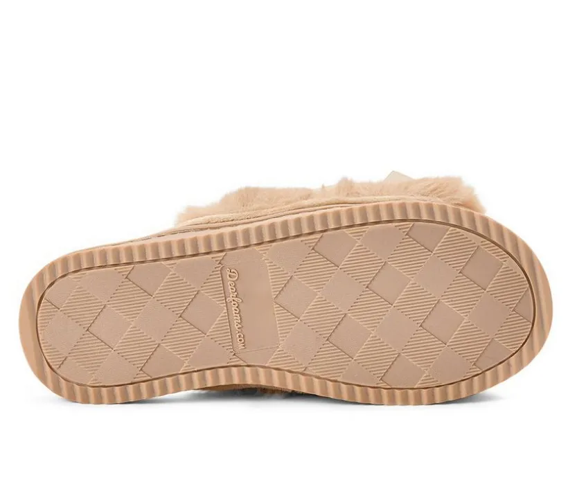 Dearfoams Women's Bianca Pile Slide Slippers