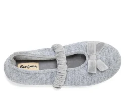 Dearfoams Women's Harmony Knit MaryJ Slippers