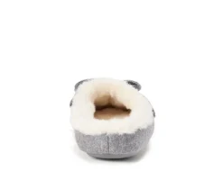 Dearfoams Women's Josie Knit Bow Slippers
