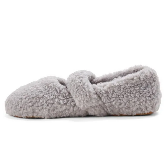 Dearfoams Women's Maryanne Luxe Teddy Slippers