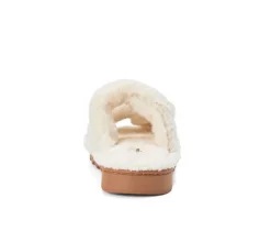 Dearfoams Women's Regina Teddy Slide Slippers