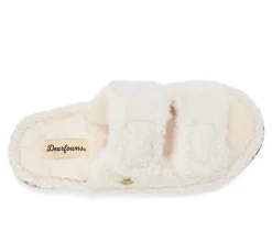 Dearfoams Women's Regina Teddy Slide Slippers