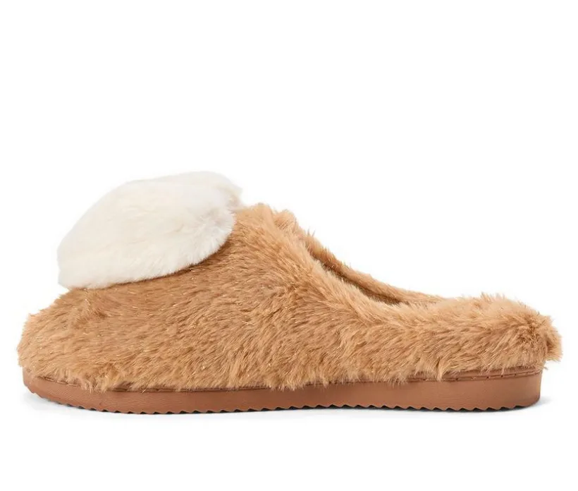 Dearfoams Women's Rosie Furry Icon Slippers