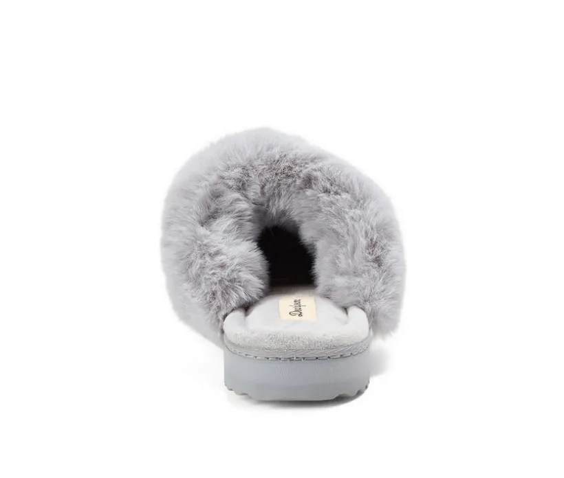 Dearfoams Woomen's Courtney Knit Scuff Slippers