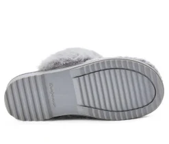 Dearfoams Woomen's Courtney Knit Scuff Slippers