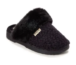 Dearfoams Woomen's Courtney Knit Scuff Slippers
