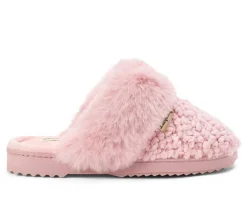 Dearfoams Woomen's Courtney Knit Scuff Slippers