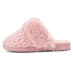 Dearfoams Woomen's Courtney Knit Scuff Slippers