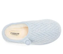 Fireside by Dearfoams Greta Genuine Shearling Clog Slippers