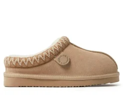 Fireside by Dearfoams Greta Genuine Shearling Clog Slippers