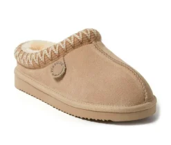 Fireside by Dearfoams Greta Genuine Shearling Clog Slippers