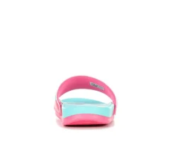 Girls' Adidas Little Kid & Big Kid Adilette Comfort Messi Sport Slides