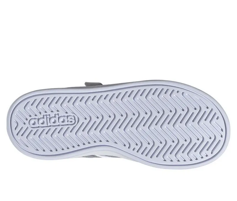 Girls' Adidas Little Kid Grand Court 3.0 El C Sneakers