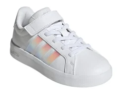 Girls' Adidas Little Kid Grand Court 2.0 EL C Sneakers