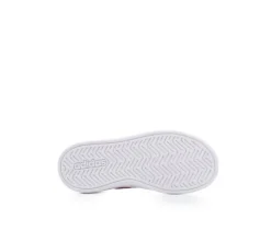 Girls' Adidas Little Kid Grand Court 3.0 El C Sneakers