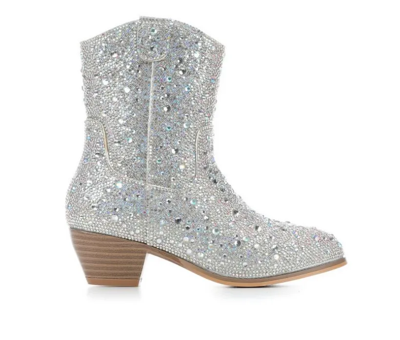 Girls' Badgley Mischka Little & Big Kid Caroline Cowboy Boots