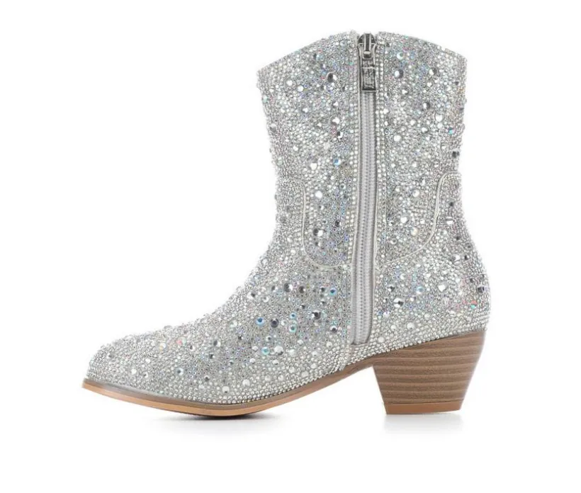 Girls' Badgley Mischka Little & Big Kid Caroline Cowboy Boots