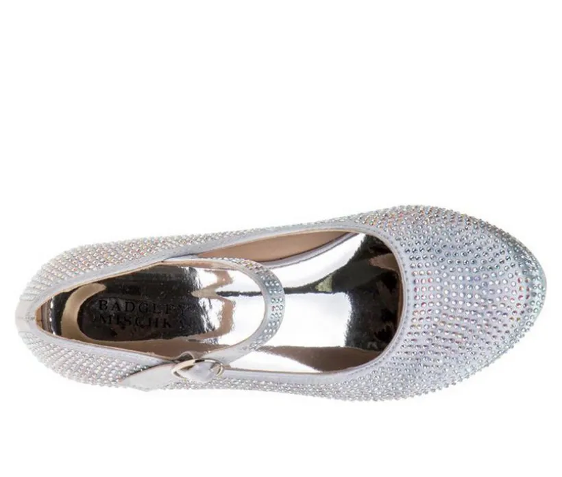 Girls' Badgley Mischka Little Kid & Big Kid Elegant Sparkle Dress Sandals