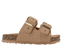 Girls' Bebe Little Kid Cherry Footbed Sandals