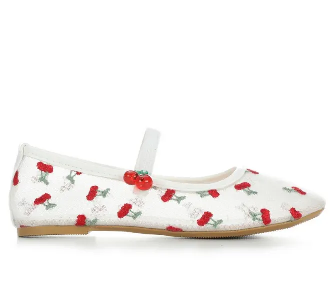Girls' Bebe Little Kid Cherry Flats