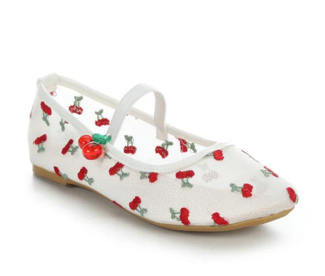 Girls' Bebe Little Kid Cherry Flats