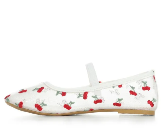 Girls' Bebe Little Kid Cherry Flats
