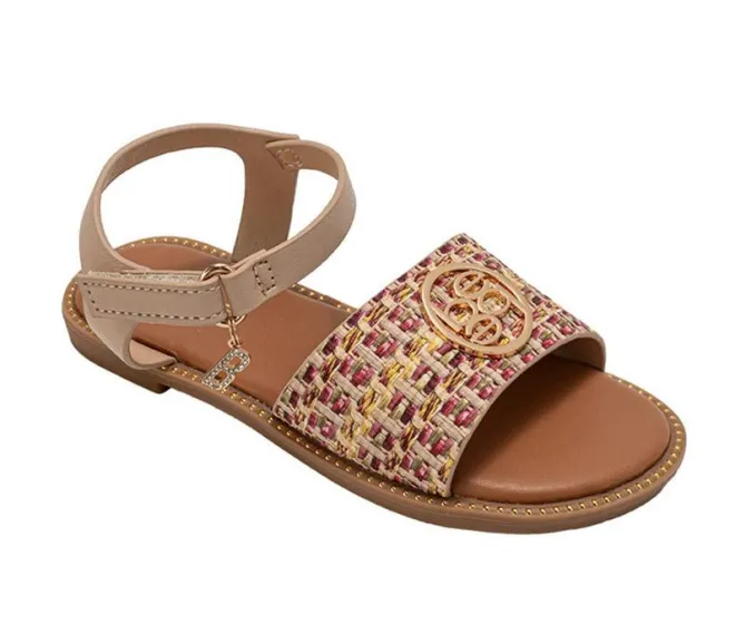 Girls' Bebe Little Kid Sandy Sandals