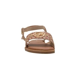 Girls' Bebe Little Kid Sandy Sandals