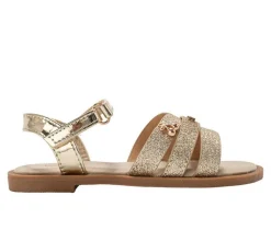 Girls' Bebe Little Kid Shimmer Sandals