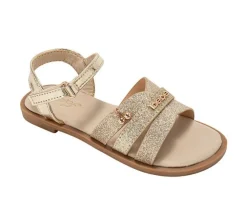 Girls' Bebe Little Kid Shimmer Sandals