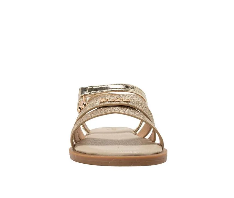 Girls' Bebe Little Kid Shimmer Sandals