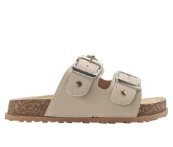 Girls' Bebe Little Kid Sunny Footbed Sandals